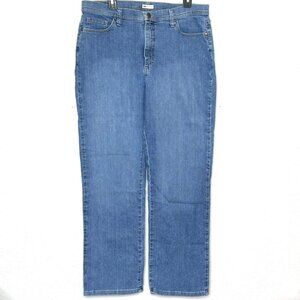 Lee At The Waist 16 Petite Blue Jeans